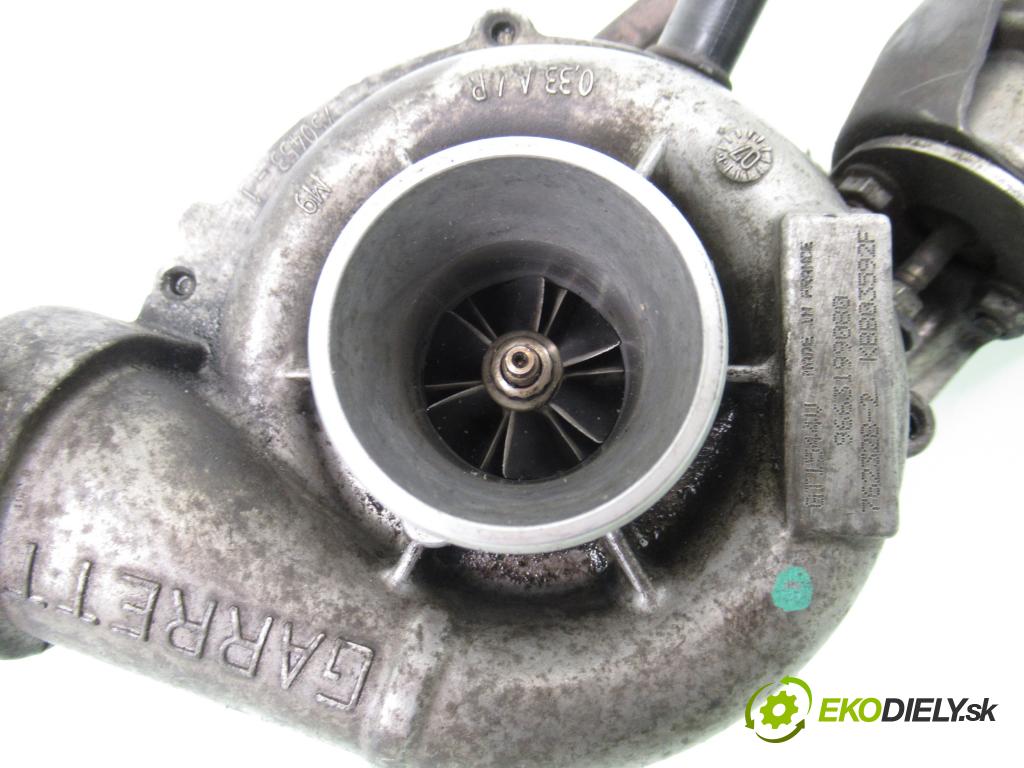PEUGEOT 407 (6D_) SEDAN 2006 80,00 1.6 HDi 110 - 9HZ (DV6TED4) 1560,00 Turbodúchadlo 9663199080 (Turbodúchadlo (kompletné))