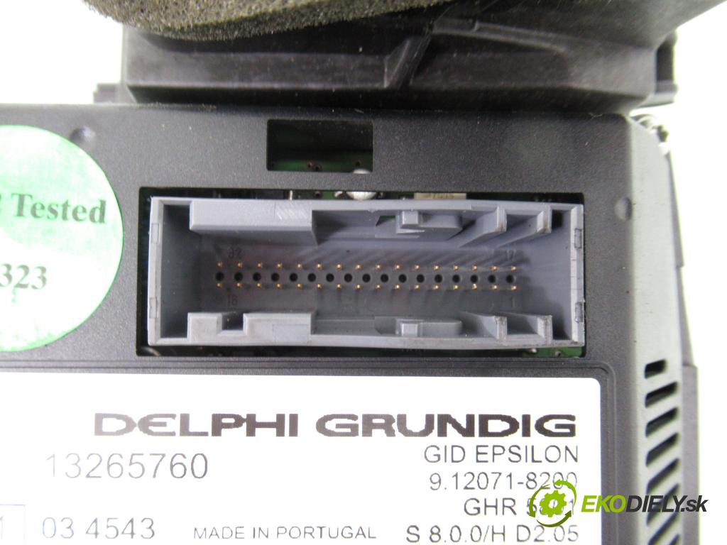 OPEL VECTRA C GTS (Z02) LIFTBACK 2003 90,00 1.8 16V 122 - Z 18 XE 1796,00 RADIO CD 453116246 ; 13265760 ; CD 30