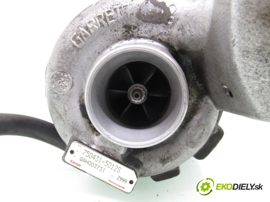 BMW X3 (E83) SUV 2005 110,00 2.0 d 150 - M47 D20 (204D4) 1995,00 Turbodúchadlo 7504315012S ; 750431 (Turbodúchadlo (kompletné))