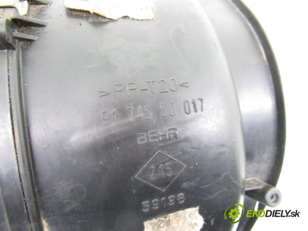 RENAULT KANGOO (KC0/1_) FURGON 2003 45,00 1.5 dCi 60 - K9K 702 1461,00 Ventilátor vetráku 9174550017 ; 8200039211