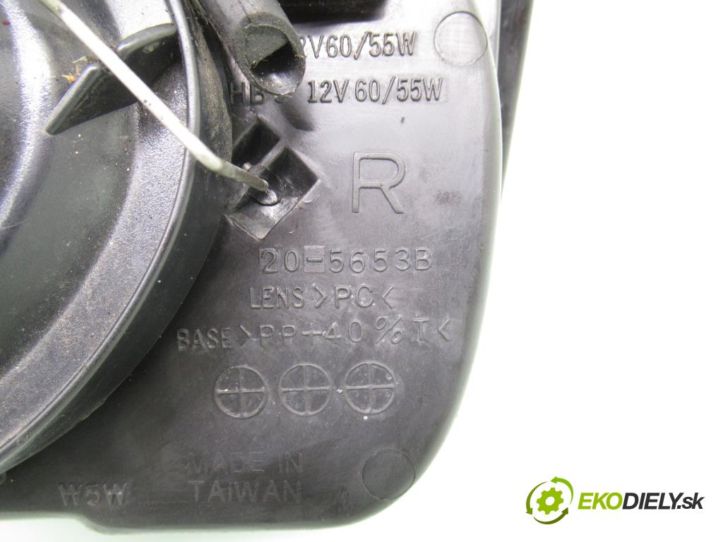 VW BORA (1J2) SEDAN 2001 81,00 1.9 TDI - AHF 1896,00 Svetlo PP 205653B