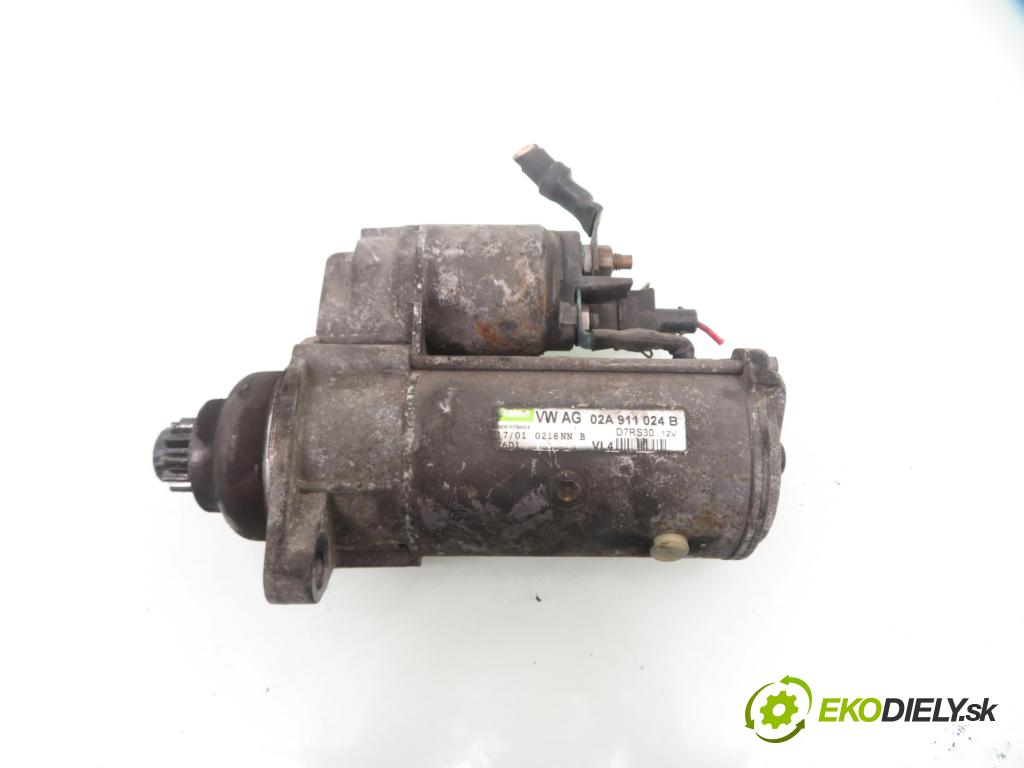 SEAT TOLEDO II (1M2) SEDAN 2000 81,00 1.9 TDI 110 - AHF 1896,00 startér 02A911024B ; D7RS30 (Startér)