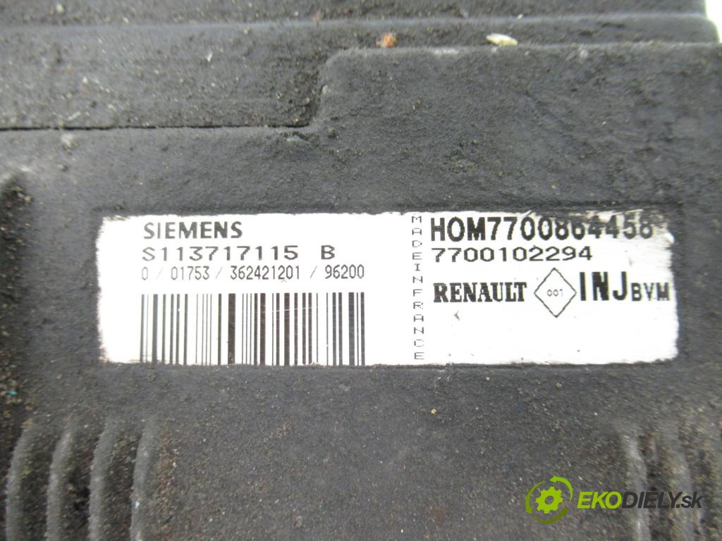 RENAULT LAGUNA I (B56_, 556_) LIFTBACK 1996 69,00 1.8 - F3P 674 1783,00 spínačka / imobilizéra IMMO / řídící jednotka S113717115 ; 7700102294 ; 7793297637