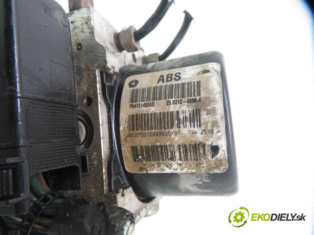 CHRYSLER VOYAGER IV (RG, RS) VAN 2007 128,00 3.3 - EGA 3301,00 Pumpa ABS P04721452AD ; 25021200964 ; 00402773E100 (Pumpa ABS)