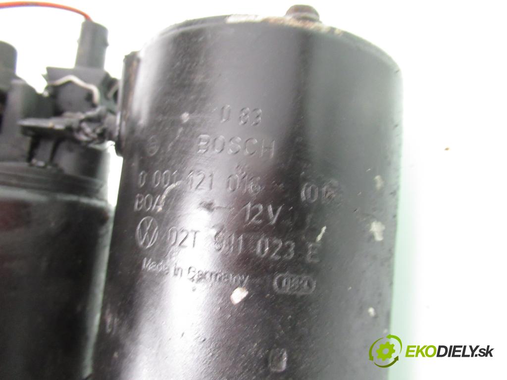 SKODA FABIA I (6Y2) HB 2000 74,00 1.4 16V - AUB 1390,00 startér 02T911023E ; 0001121016 (Startér)