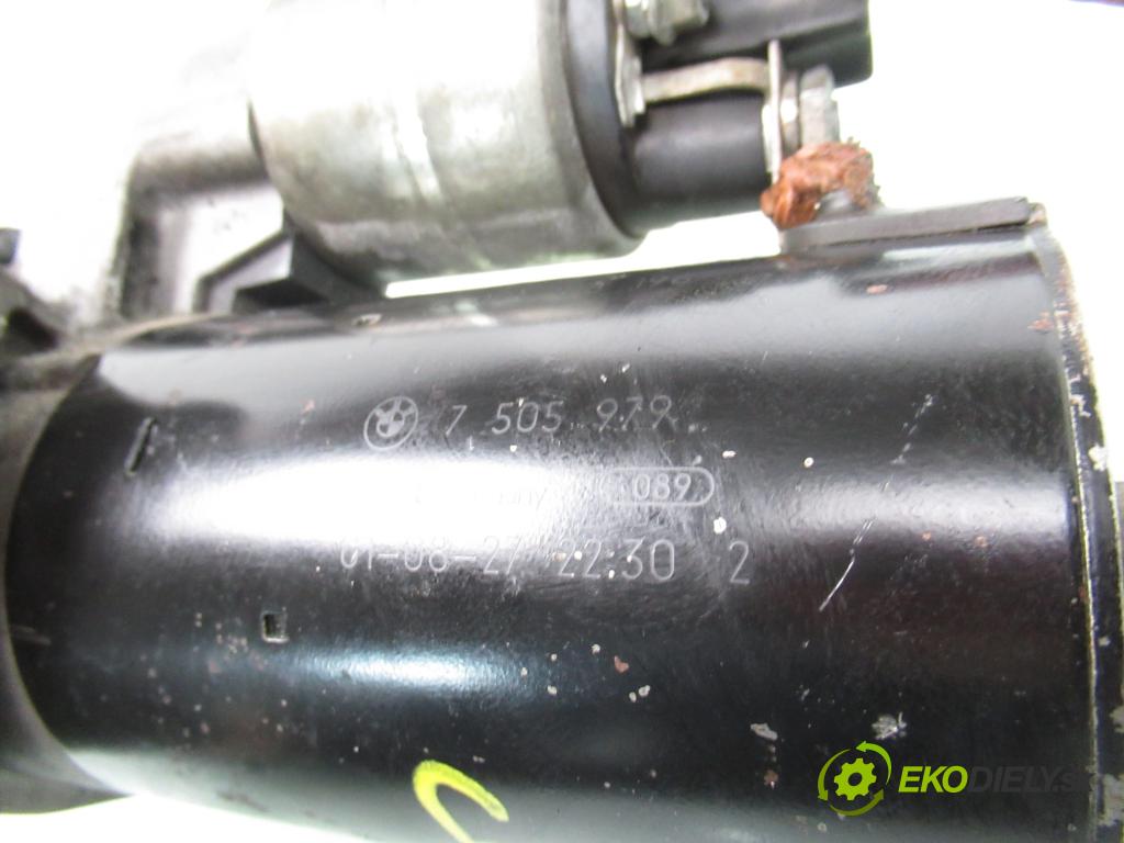 BMW 3 Compact (E46) COMPACT 2002 105,00 318 ti - N42 B20 A 1995,00 Štartér 7505979 ; 0001108196 (Štartér)