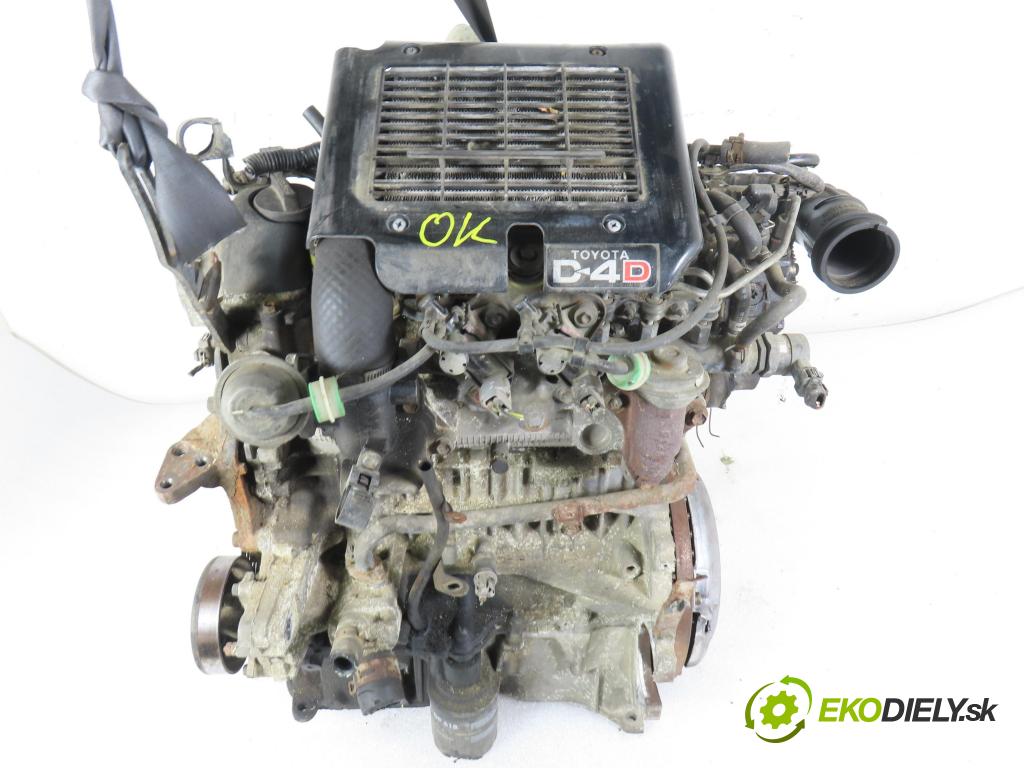 TOYOTA YARIS (_P1_) HB 2005 55,00 1.4 D-4D (NLP10_) - 1ND-TV 1364,00 Motor DIESEL 1NDTV ; 0445110214