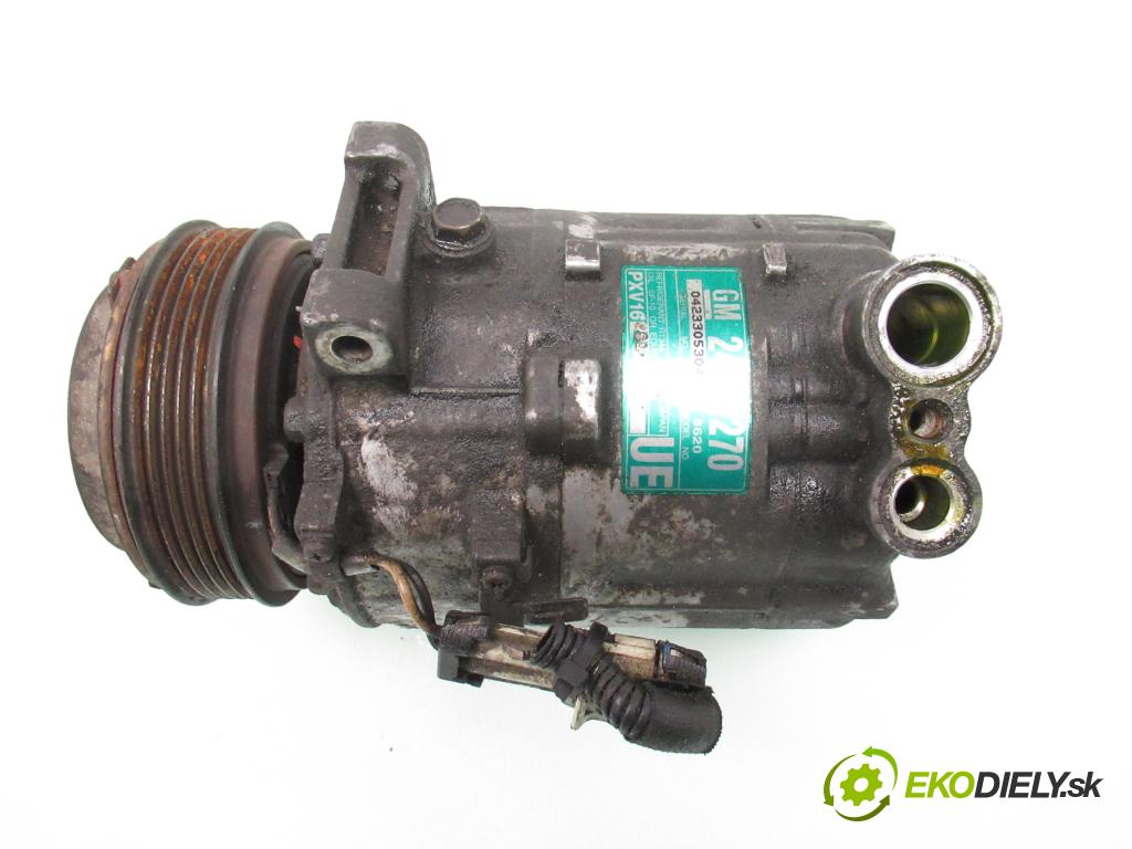 OPEL VECTRA C GTS (Z02) LIFTBACK 2003 90,00 1.8 16V 122 - Z 18 XE 1796,00 KOMPRESOR: klimatizace 24411270 (Kompresor klimatizace)