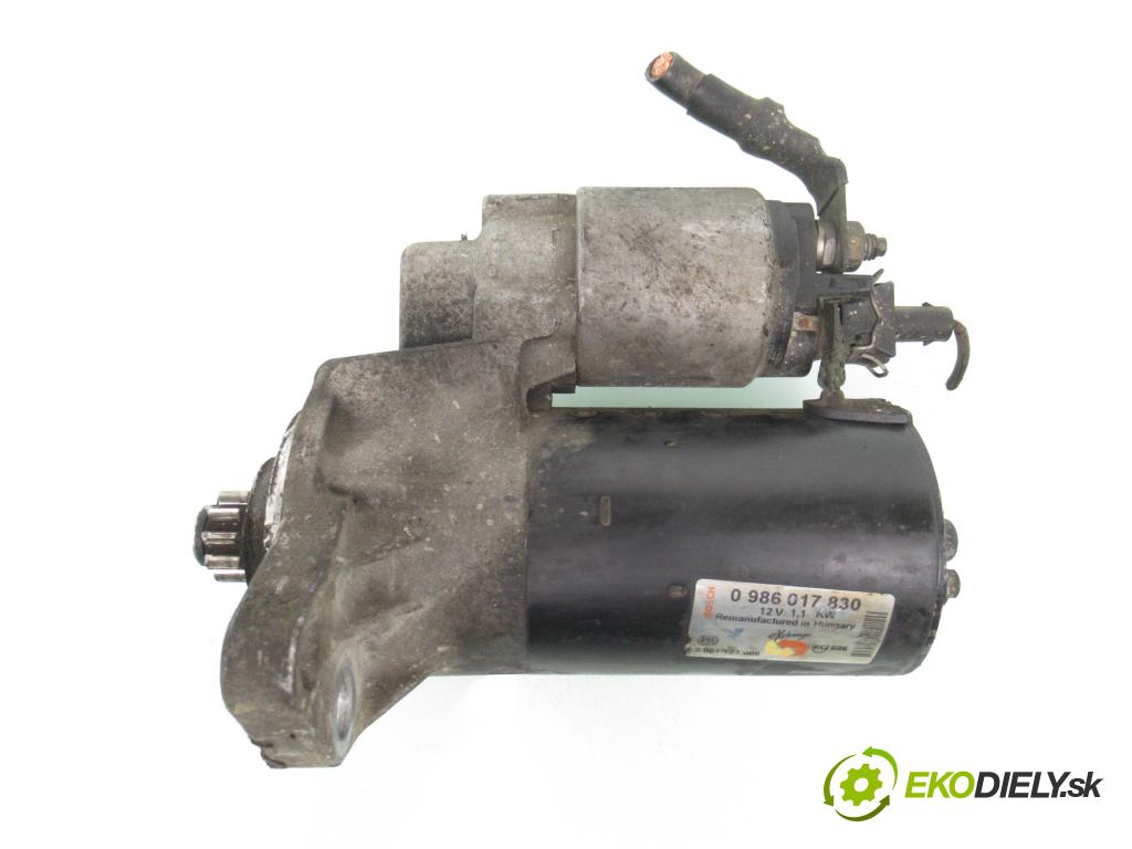 VW GOLF IV (1J1) HB 1998 74,00 1.6 - AKL 1595,00 startér 0986017830 (Startér)