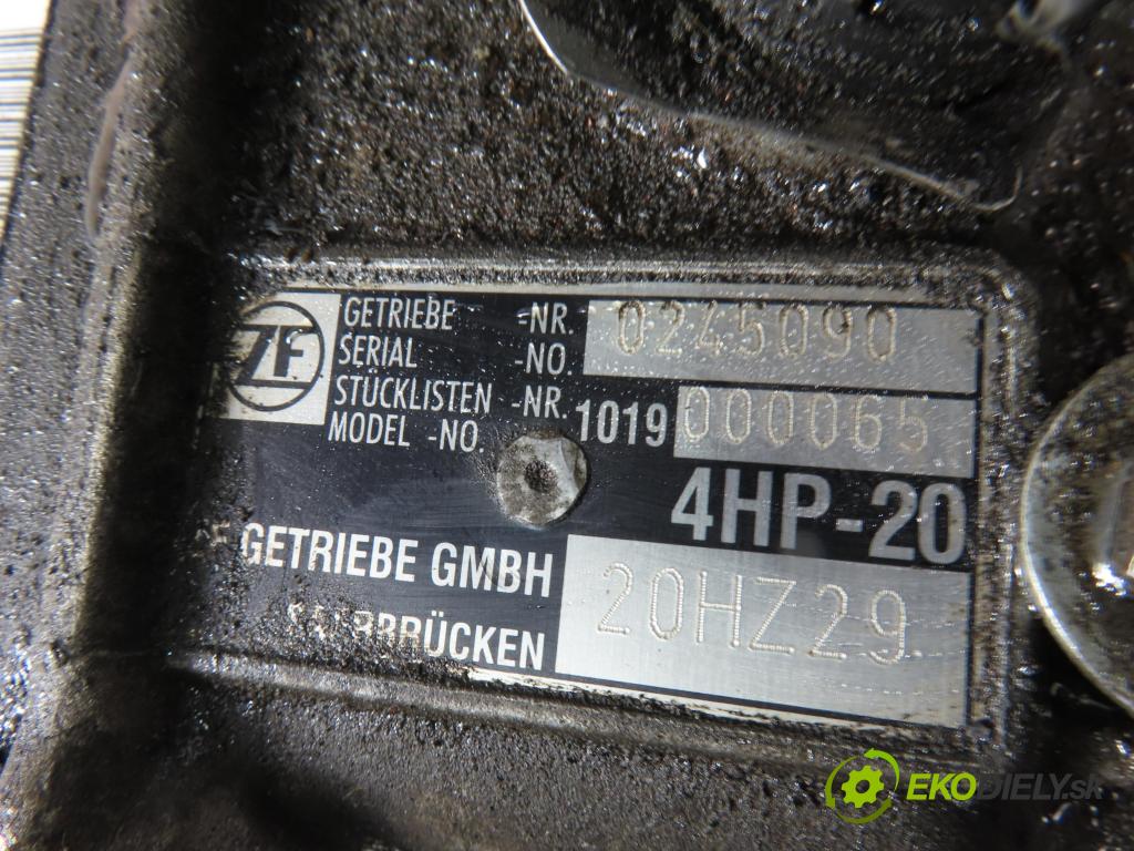 PEUGEOT 607 (9D, 9U) SEDAN 2001 98,00 2.2 HDI - 4HX (DW12TED4/FAP) 2179,00 Prevodovka automatická 20HZ29 ; 4HP20