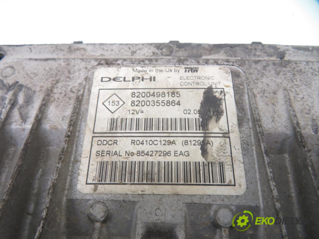 RENAULT KANGOO (KC0/1_) KOMBIVAN 2006 60,00 1.5 dCi 80 - K9K 702 1461,00 Riadiaca jednotka Motor 8200498185 ; 8200355864 ; R0410C129A