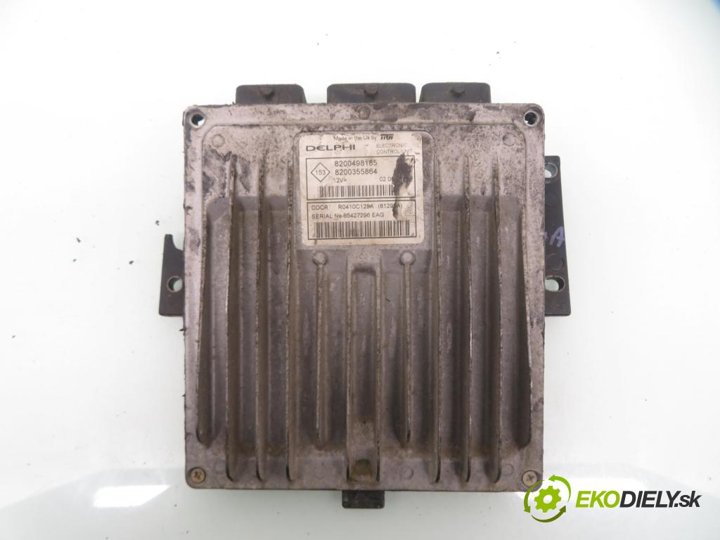 RENAULT KANGOO (KC0/1_) KOMBIVAN 2006 60,00 1.5 dCi 80 - K9K 702 1461,00 Riadiaca jednotka Motor 8200498185 ; 8200355864 ; R0410C129A