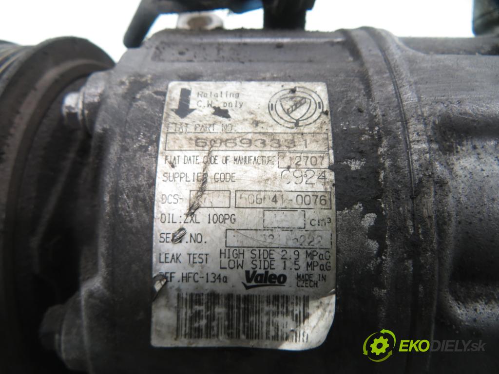 ALFA ROMEO 159 Sportwagon (939_) KOMBI 2007 88,00 1.9 JTDM 8V - 939 A1.000 1910,00 KOMPRESOR: klimatizácie 60693331 ; 5060410076 (Kompresor klimatizácie)