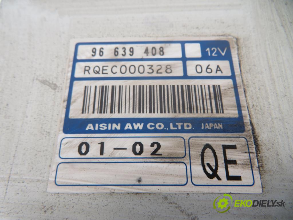 CHEVROLET EPICA (KL1_) SEDAN 2006 115,00 X 25 D1 2492,00 Riadiaca jednotka prevodovky 96639408