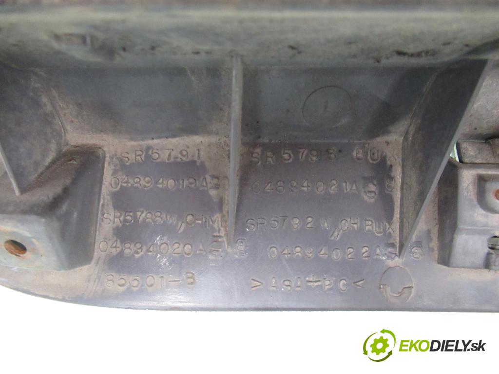 CHRYSLER VOYAGER IV (RG, RS) VAN 2007 128,00 3.3 - EGA 3301,00 Zadné čelo dverí kufor 04894021AG