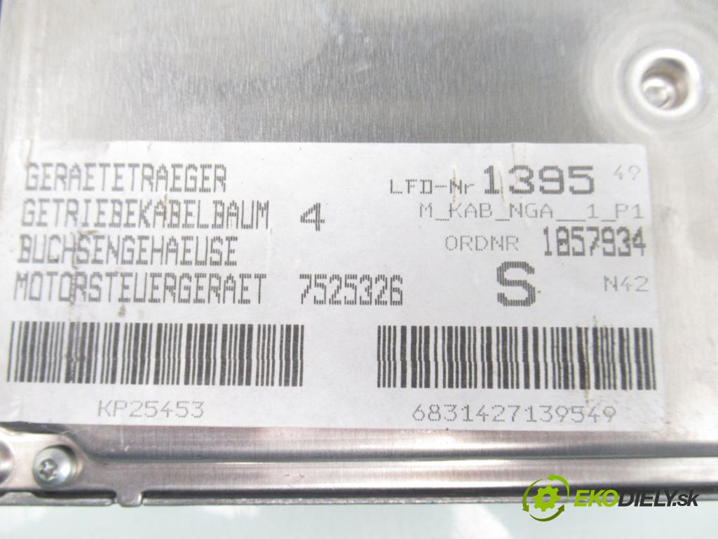 BMW 3 Compact (E46) COMPACT 2002 105,00 318 ti - N42 B20 A 1995,00 Riadiaca jednotka Motor 7508292 ; 7525326 ; 0261209007