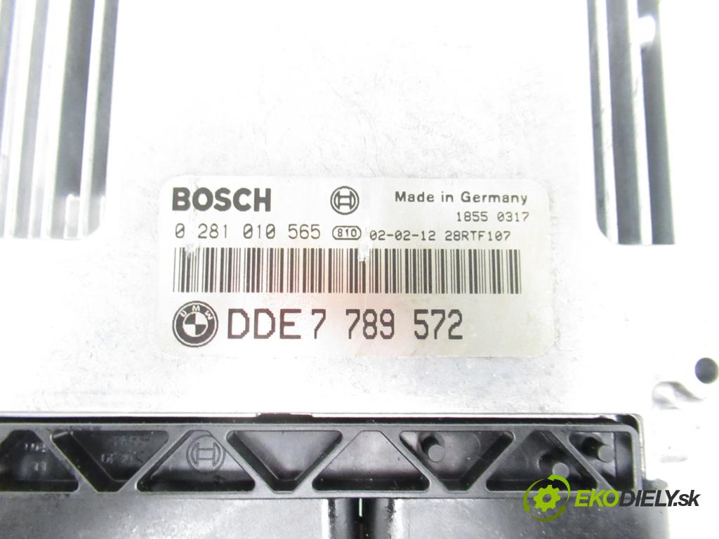 BMW 3 (E46) SEDAN 2002 110,00 320 d 150 - M47 D20 (204D4) 1995,00 Riadiaca jednotka Motor 7789572 ; 0281010565 ; 7788337