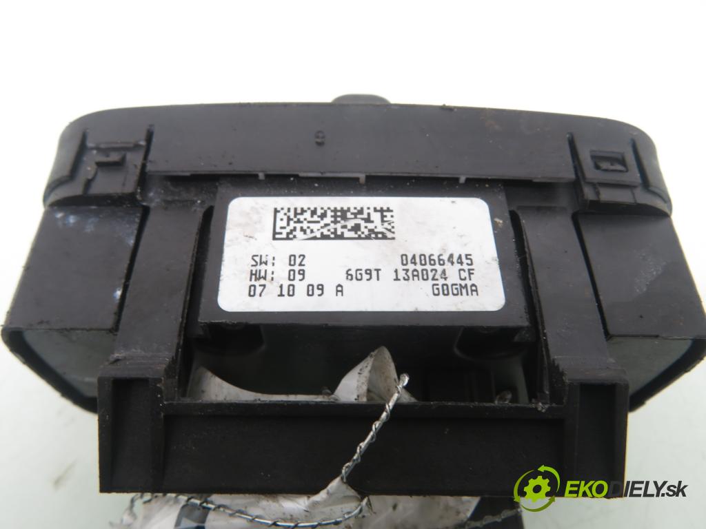 FORD S-MAX (WA6) MINIVAN 2007 103,00 2.0 TDCi - QXWB 1997,00 prepínač svetlá 6G9T13A024CF ; 04066445