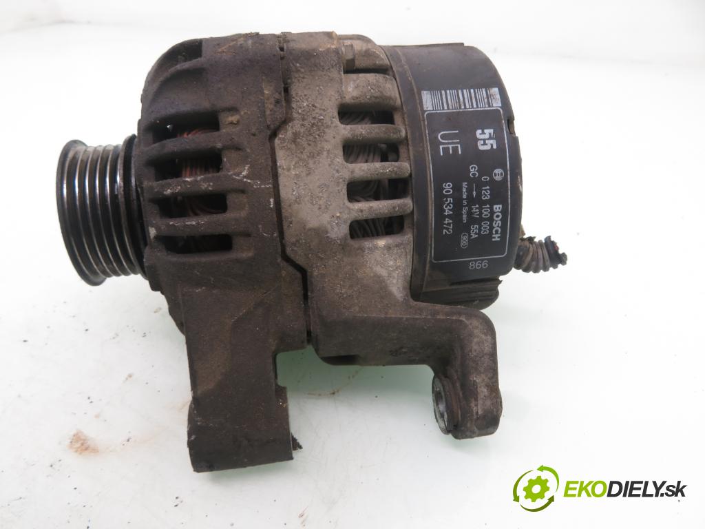 OPEL CORSA C (X01) HB 2001 55,00 1.2 16V 75 - Z 12 XE 1199,00 Alternátor 9053472 ; 0123100003 (Alternátor)