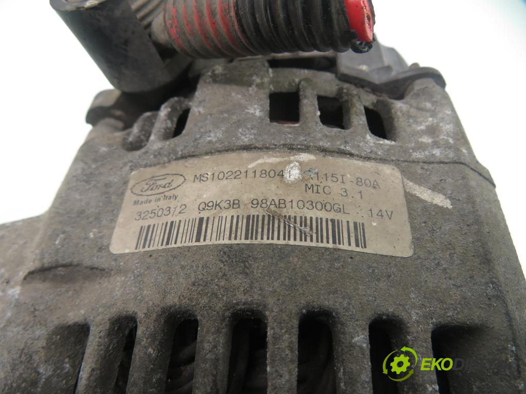 FORD FOCUS (DAW, DBW) KOMBI 2004 74,00 1.6 16V 100 - FYDA 1596,00 Alternátor 98AB10300GL ; MS1022118041 (Alternátor)