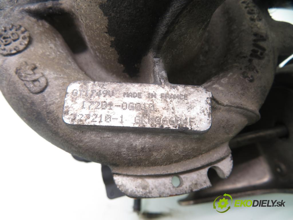 TOYOTA COROLLA Verso (_E12_) MINIVAN 2002 66,00 2.0 D-4D (CDE120_) - 1CD-FTV 1995,00 RYCHLONABÍJEČKA: 1720106010 ; AT1749V (Kompletní turbodmychadlo)