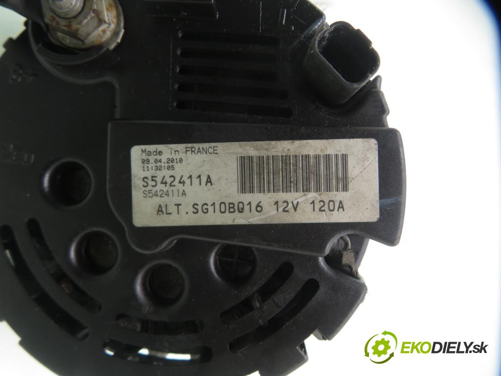 RENAULT LAGUNA II (BG0/1_) LIFTBACK 2001 79,00 1.6 16V (BG0A, BG0L) - K4M 714 1598,00 Alternátor S542411A ; SG10B016 (Alternátor)