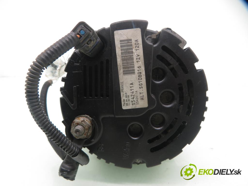 RENAULT LAGUNA II (BG0/1_) LIFTBACK 2001 79,00 1.6 16V (BG0A, BG0L) - K4M 714 1598,00 Alternátor S542411A ; SG10B016 (Alternátor)
