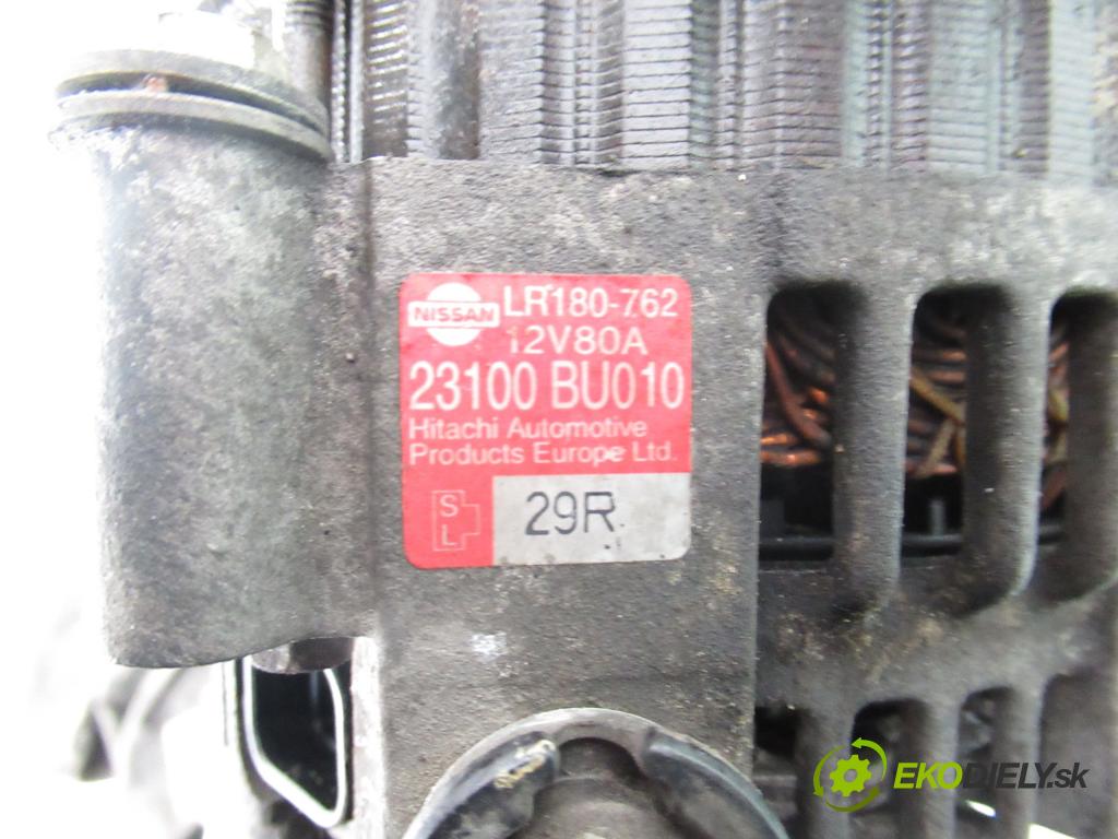 NISSAN PRIMERA Kombi (WP12) KOMBI 2003 85,00 1.8 - QG18DE 1769,00 Alternátor 23100BU010 ; LR180762 (Alternátor)
