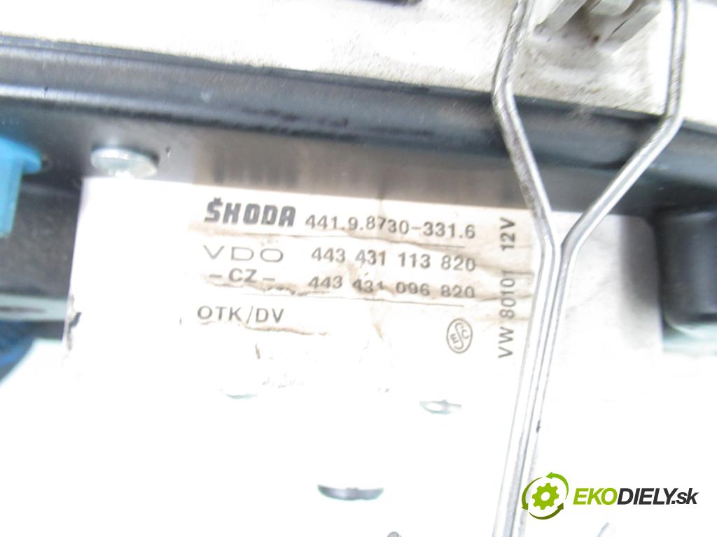 SKODA FELICIA II (6U1) HB 2000 55,00 1.6 MPI 75 - AEE 1598,00 Prístrojovka na ODKAZ: 441987303316 ; 443431113820 ; 443431096820