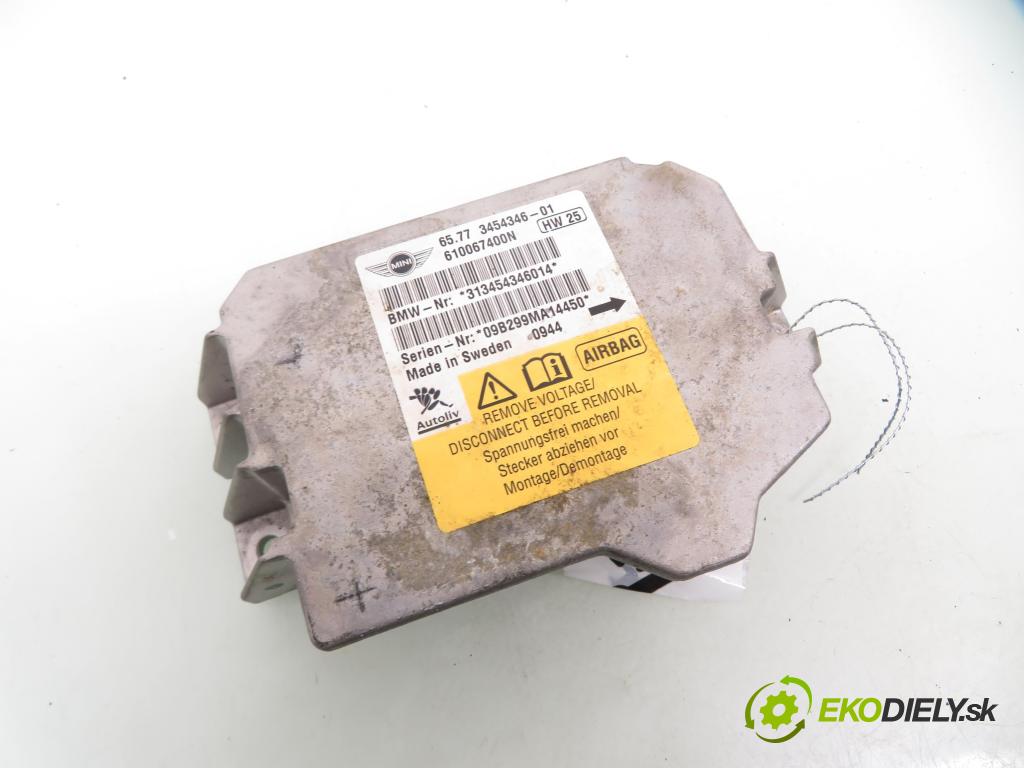 MINI MINI (R56) HB 2009 55,00 One - N12 B14 A 1397,00 MODUL air BAG 3454346 ; 610067400N ; 313454346014