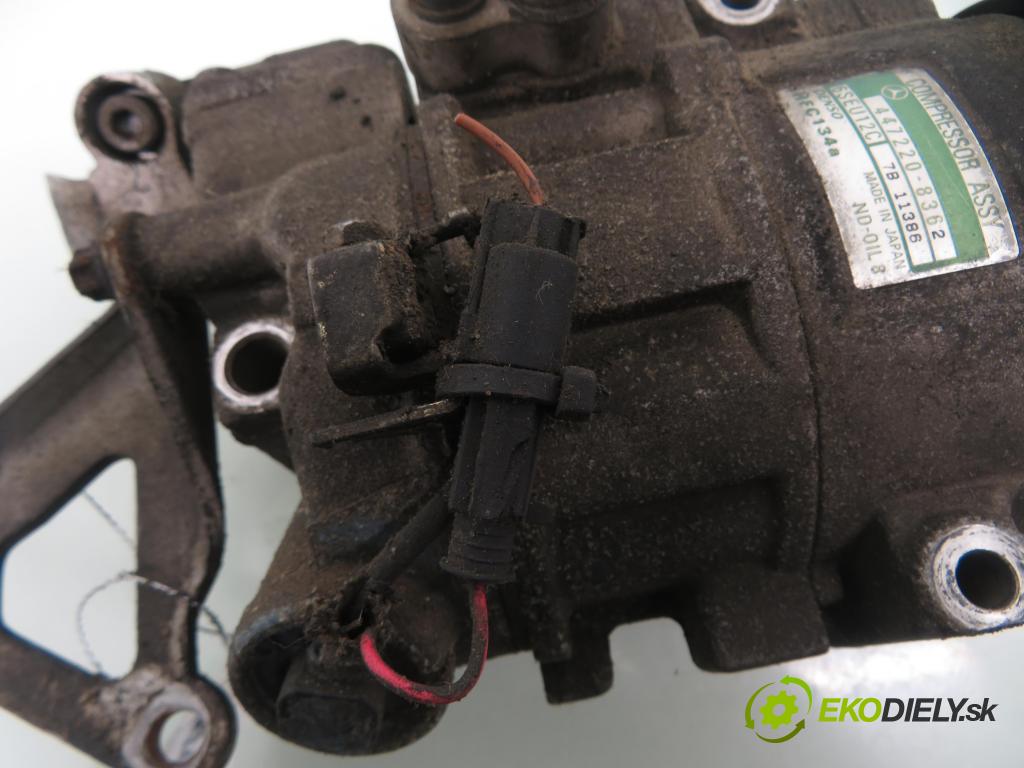 MERCEDES-BENZ KLASA A (W168) HB 1999 75,00 1.6 102 A 160  M 166.960 1598,00 KOMPRESOR: klimatizácie 4472208362 ; 6SEU12C (Kompresor klimatizácie)