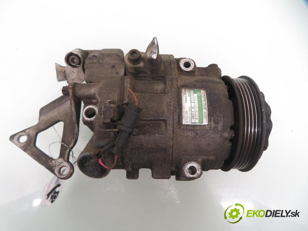 MERCEDES-BENZ KLASA A (W168) HB 1999 75,00 1.6 102 A 160  M 166.960 1598,00 KOMPRESOR: klimatizácie 4472208362 ; 6SEU12C (Kompresor klimatizácie)