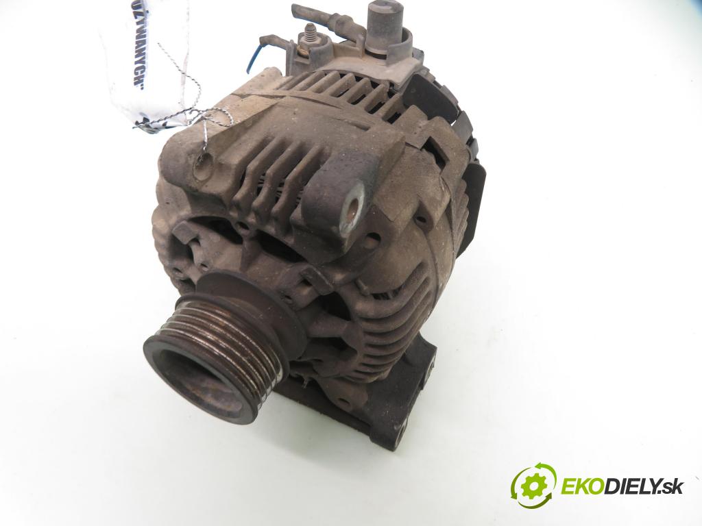 MERCEDES-BENZ KLASA A (W168) HB 1999 75,00 1.6 102 A 160  M 166.960 1598,00 Alternátor 0111545602 ; A13VI237 (Alternátor)