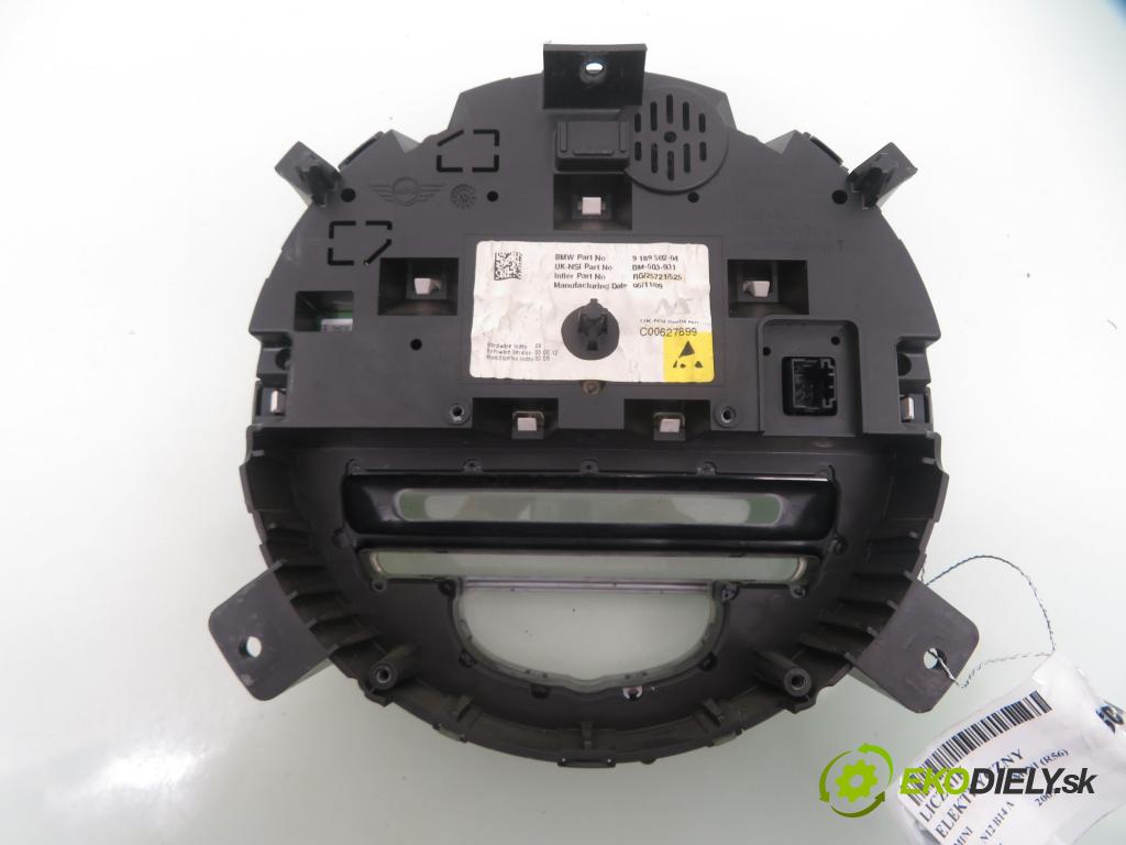 MINI MINI (R56) HB 2009 55,00 One - N12 B14 A 1397,00 Prístrojovka elektrický 918950204 ; 62116977077 ; 67379411
