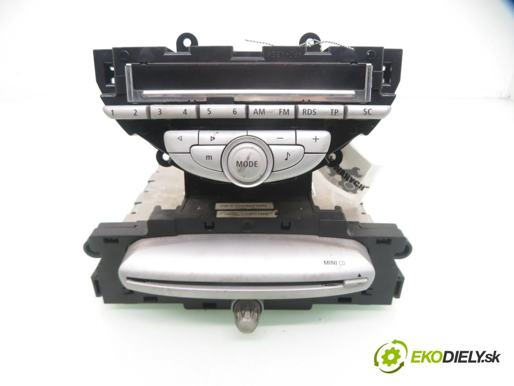 MINI MINI (R56) HB 2009 55,00 One - N12 B14 A 1397,00 RADIO CD RG26338450 ; 3455681