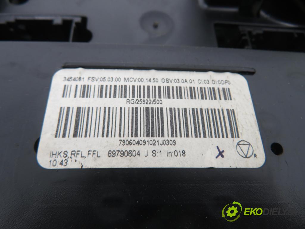 MINI MINI (R56) HB 2009 55,00 One - N12 B14 A 1397,00 Panel kúrenia KLIMATRONIK 69797002H