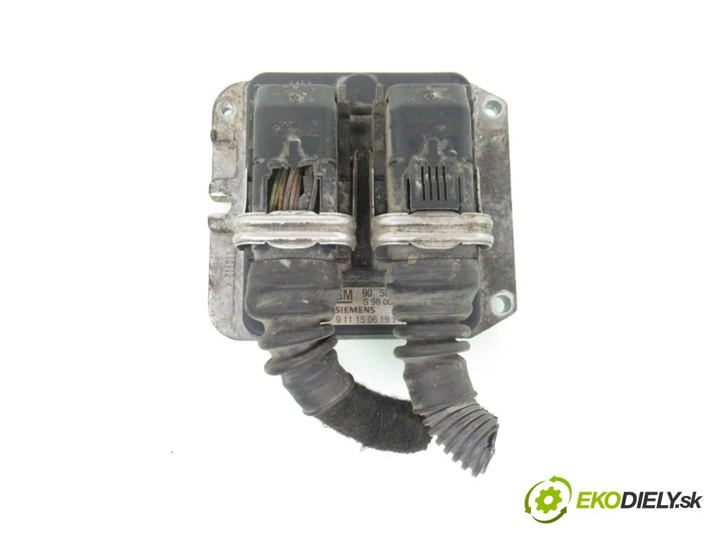 OPEL ZAFIRA A Nadwozie Wielkopojemne (MPV) (T98)  MINIVAN 2000 85,00 1.8 16V 116 - X 18 XE1 1796,00 Riadiaca jednotka Motor 90582539