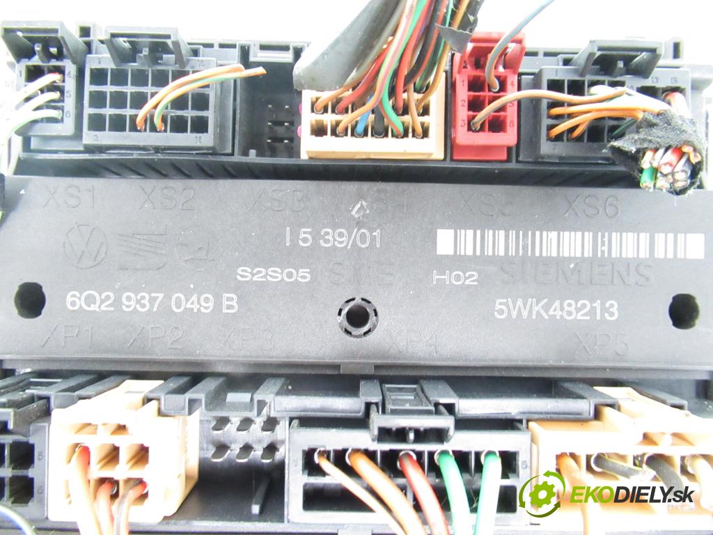 SKODA FABIA I (6Y2) HB 2001 50,00 1.4 - AME 1397,00 spinačka / imobilizéra IMMO / Riadiaca jednotka 047906033D ; 5WP4420110 ; 6Q2937049B