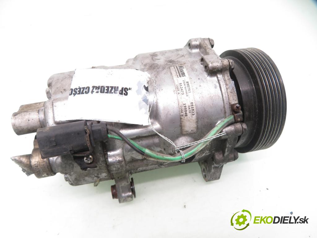 SKODA OCTAVIA I (1U2) SEDAN 2001 81,00 1.9 TDI - ASV 1896,00 KOMPRESOR: klimatizácie 890761 (Kompresor klimatizácie)