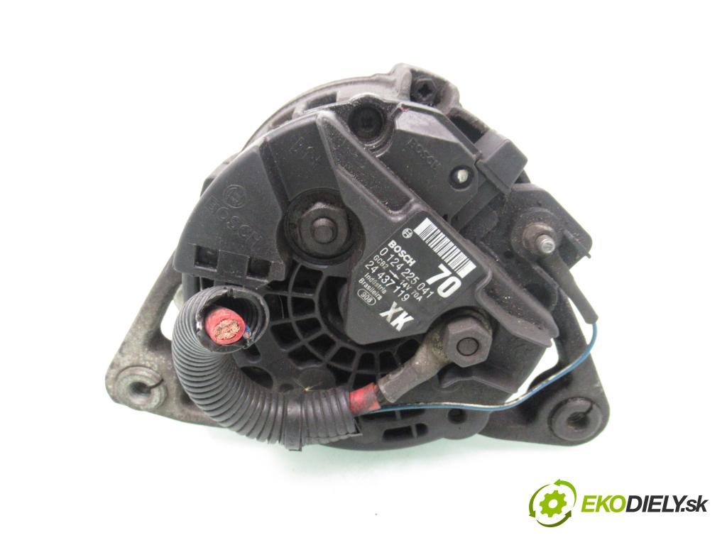 OPEL CORSA C (X01) VAN 2006 59,00 1.2 16V Twinport 80 - Z 12 XEP 1229,00 Alternátor 0124225041 ; 24437119 (Alternátor)