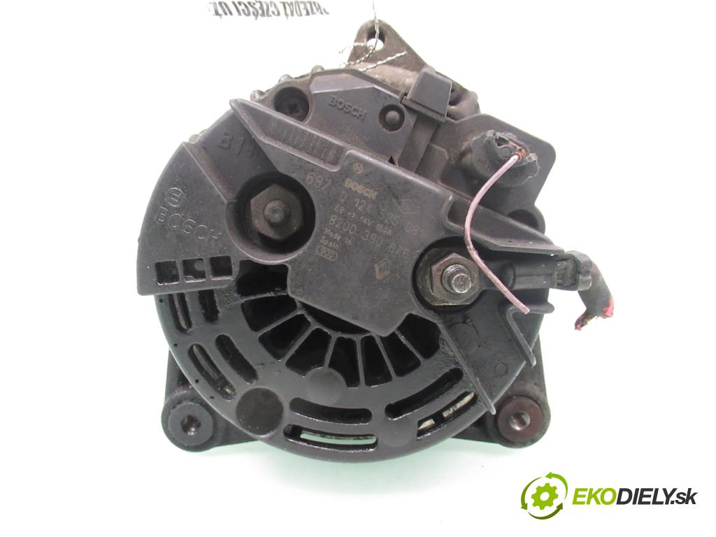 RENAULT SCENIC II (JM0/1_) MINIVAN 2006 63,00 1.5 dCi (JM1F) - K9K 724 1461,00 Alternátor 0124525081 ; 8200390676 (Alternátor)