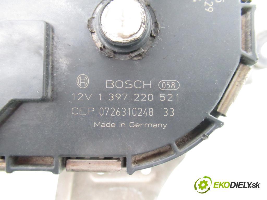 FORD S-MAX (WA6) MINIVAN 2007 103,00 2.0 TDCi - QXWB 1997,00 Motorček stieračov 6M2117508BD ; 1397220521 ; 5M2117504BJ