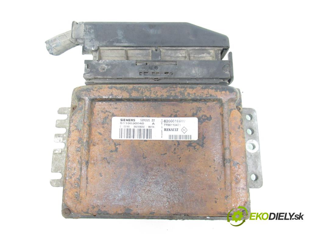 RENAULT LAGUNA I (B56_, 556_) LIFTBACK 1999 79,00 1.6 16V (B568, B561) - K4M 720 1598,00 spinačka / imobilizéra IMMO / Riadiaca jednotka S110030040 ; 8200019659 ; 7700421261B
