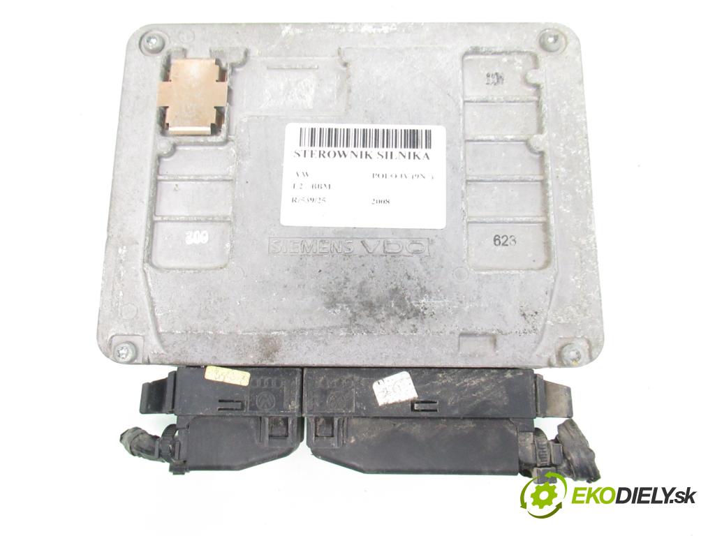 VW POLO (9N_) HB 2008 44,00 1.2 6V 60 - BBM 1198,00 spinačka / imobilizéra IMMO / Riadiaca jednotka 03D906023 ; 6Q2937049F ; 6Q0920804