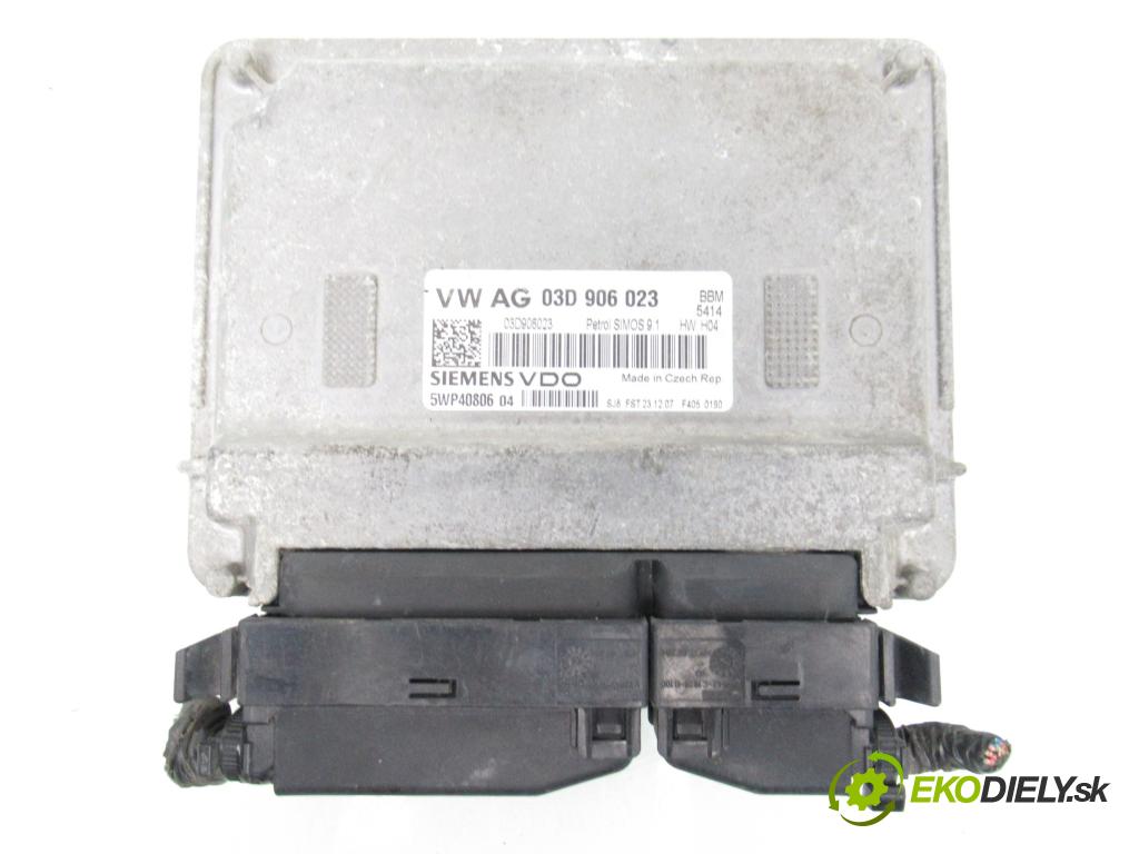 VW POLO (9N_) HB 2008 44,00 1.2 6V 60 - BBM 1198,00 spinačka / imobilizéra IMMO / Riadiaca jednotka 03D906023 ; 6Q2937049F ; 6Q0920804