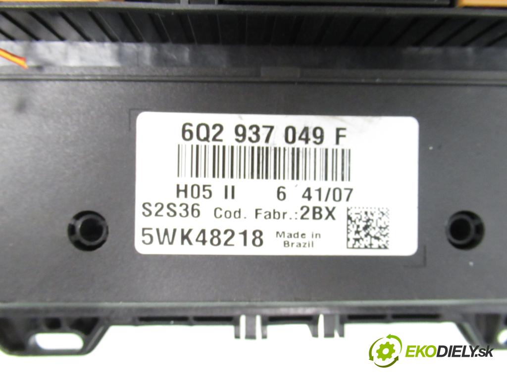 VW POLO (9N_) HB 2008 44,00 1.2 6V 60 - BBM 1198,00 spinačka / imobilizéra IMMO / Riadiaca jednotka 03D906023 ; 6Q2937049F ; 6Q0920804