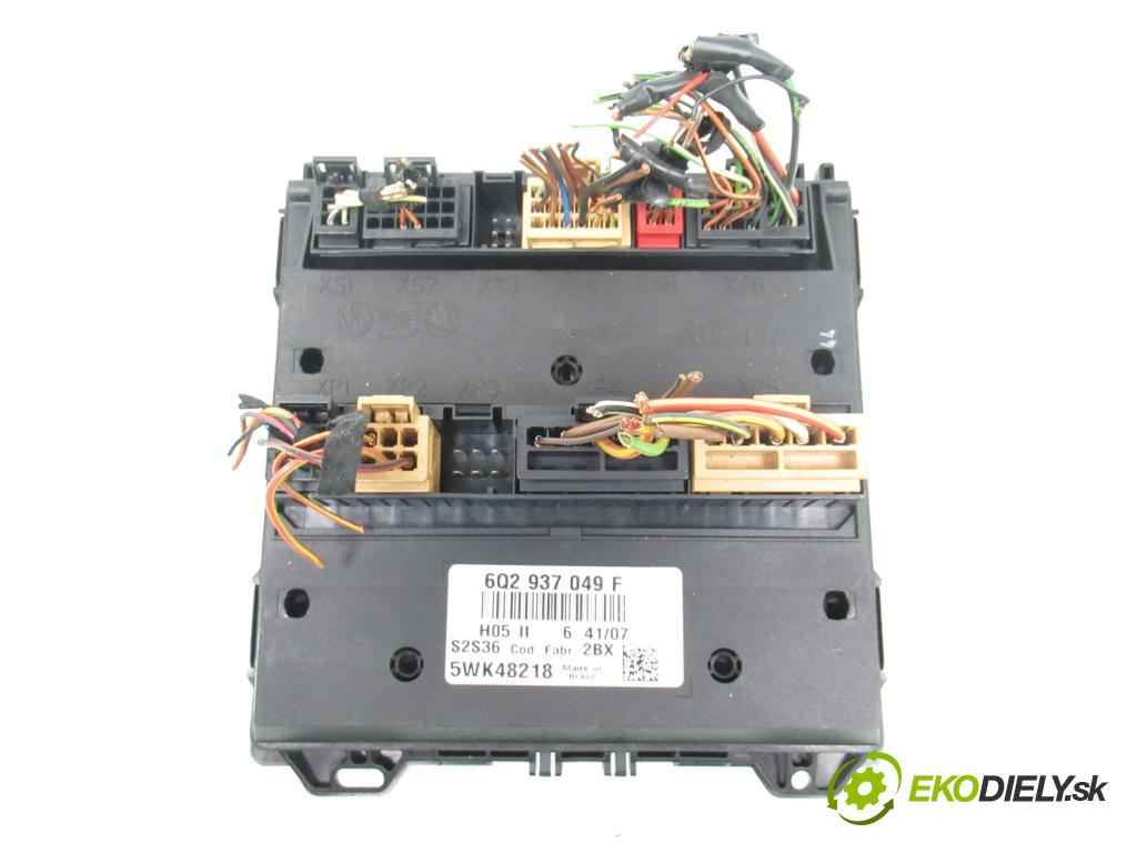 VW POLO (9N_) HB 2008 44,00 1.2 6V 60 - BBM 1198,00 spinačka / imobilizéra IMMO / Riadiaca jednotka 03D906023 ; 6Q2937049F ; 6Q0920804
