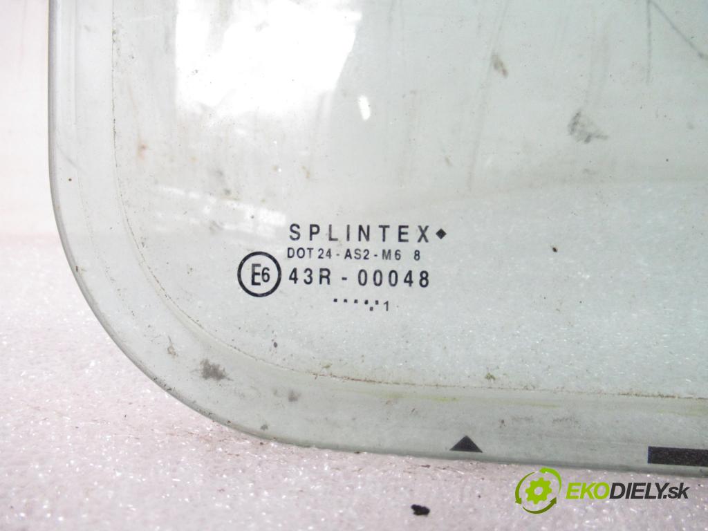 PEUGEOT EXPERT (224) KOMBIVAN 2001 80,00 2.0 HDI 16V - RHW (DW10ATED4) 1997,00 Okno dvierka ľavá strana