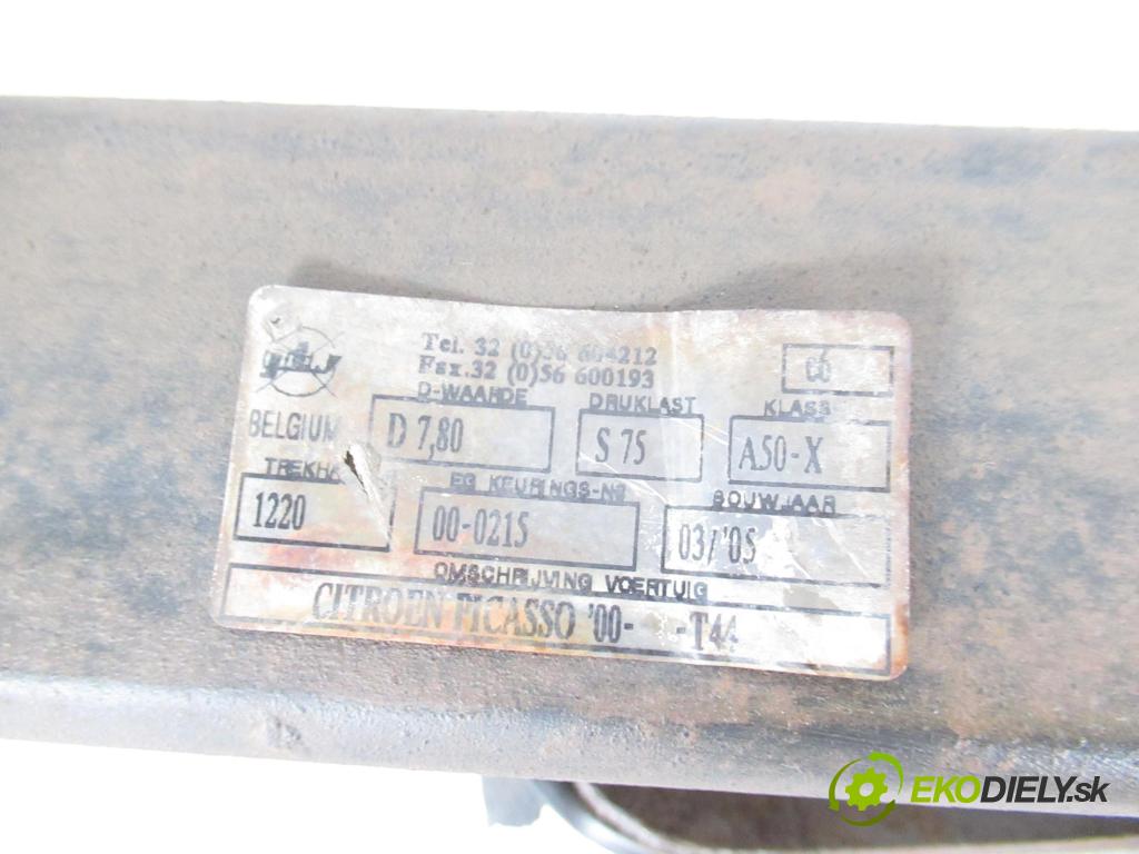 CITROEN XSARA PICASSO (N68) MINIVAN 2002 66,00 2.0 HDi 8V 90 - RHY 1997,00 Hák
