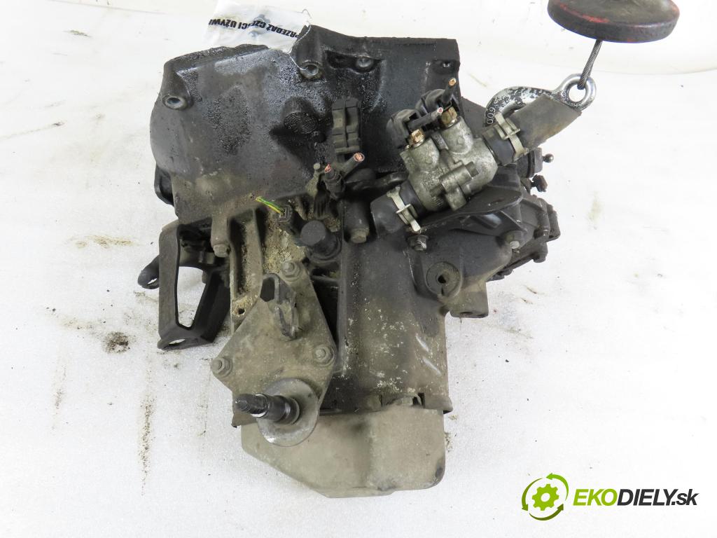 PEUGEOT 206 liftback (2A/C) HB 2004 50,00 1.4 HDi 8V 70 - 8HX 1398,00 Prevodovka MANUALNA 20CP97